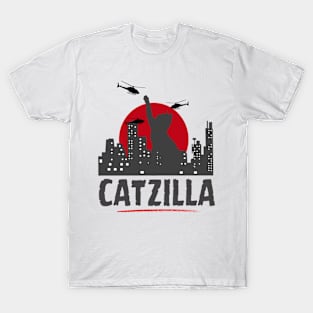 CATZILLA Japanese Sunset T-Shirt